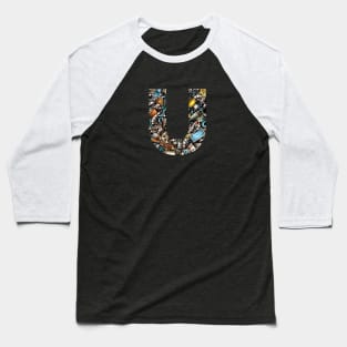 Monogram letter U Baseball T-Shirt